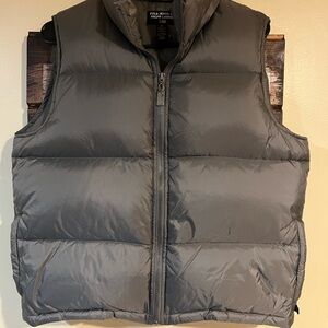 Polo Jeans Company Ralph Lauren Gray Down Feathers Puffer Vest Woman’s Medium